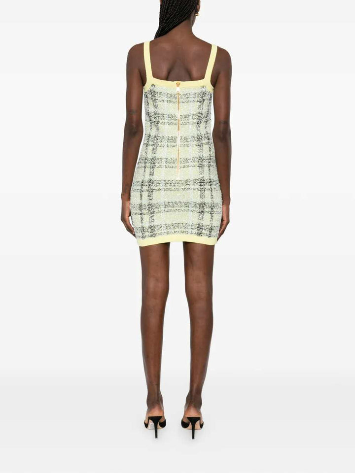 Balmain DRESS - Yellow & Orange | 5079ec40331762e23cd6fd250fefa36eebb79448