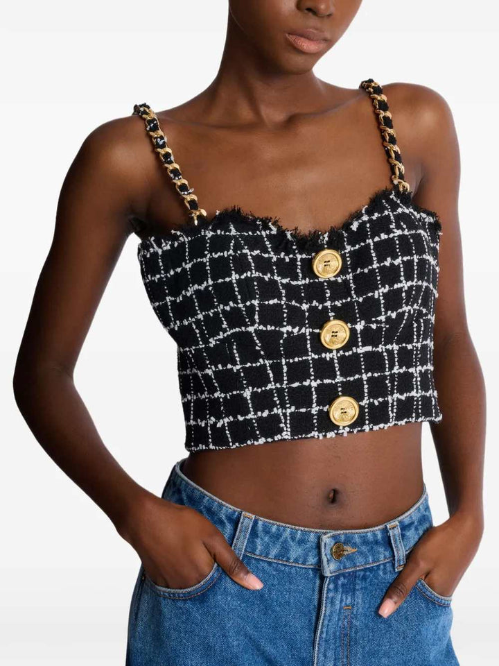 Balmain TOP - Black | 9e9cf8119b82c8e01ca4519b518ad85508c51d4d