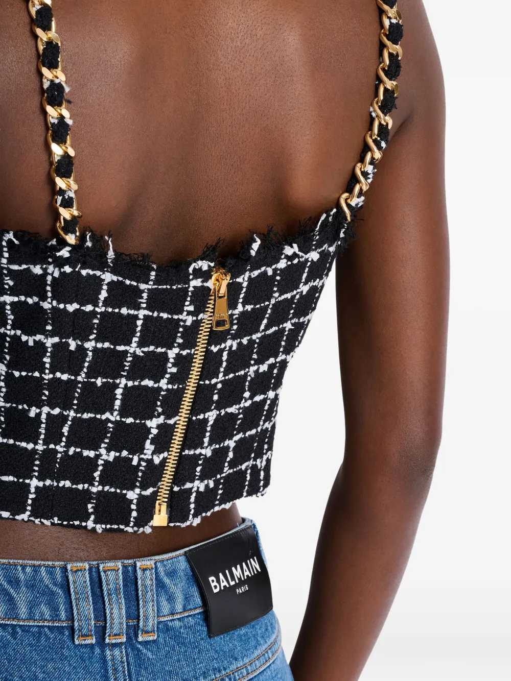 Balmain TOP - Black | f6b1be36208511c4ff0fe8d88f0766261e7e656a