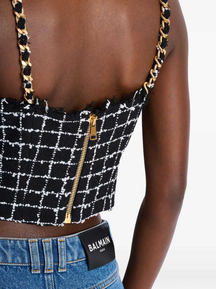 Balmain TOP - Black | f6b1be36208511c4ff0fe8d88f0766261e7e656a