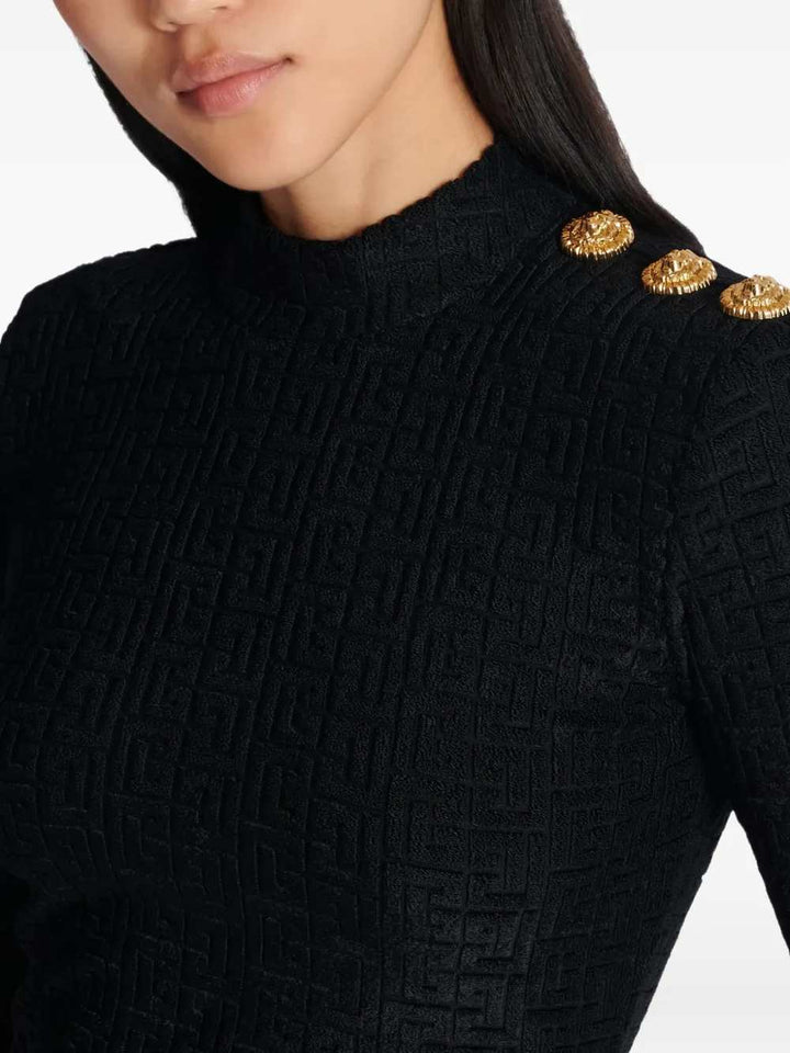 Balmain TOP - Black | ef6906f986cfb0c56c6032708f4b21a9abc7908a