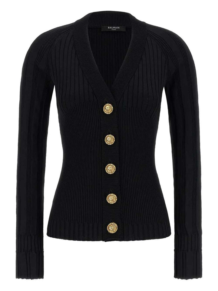 Balmain SWEATER - Black | 4fcb90c3ca50f524e8d562c2bdcec851ed4b6b15