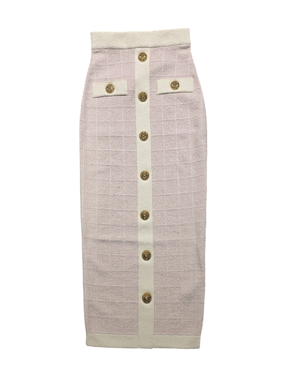 Balmain SKIRT - Pink & Purple | 53829886ef6f40eb4cecd30c3bd1ba5cd1eb5e0c