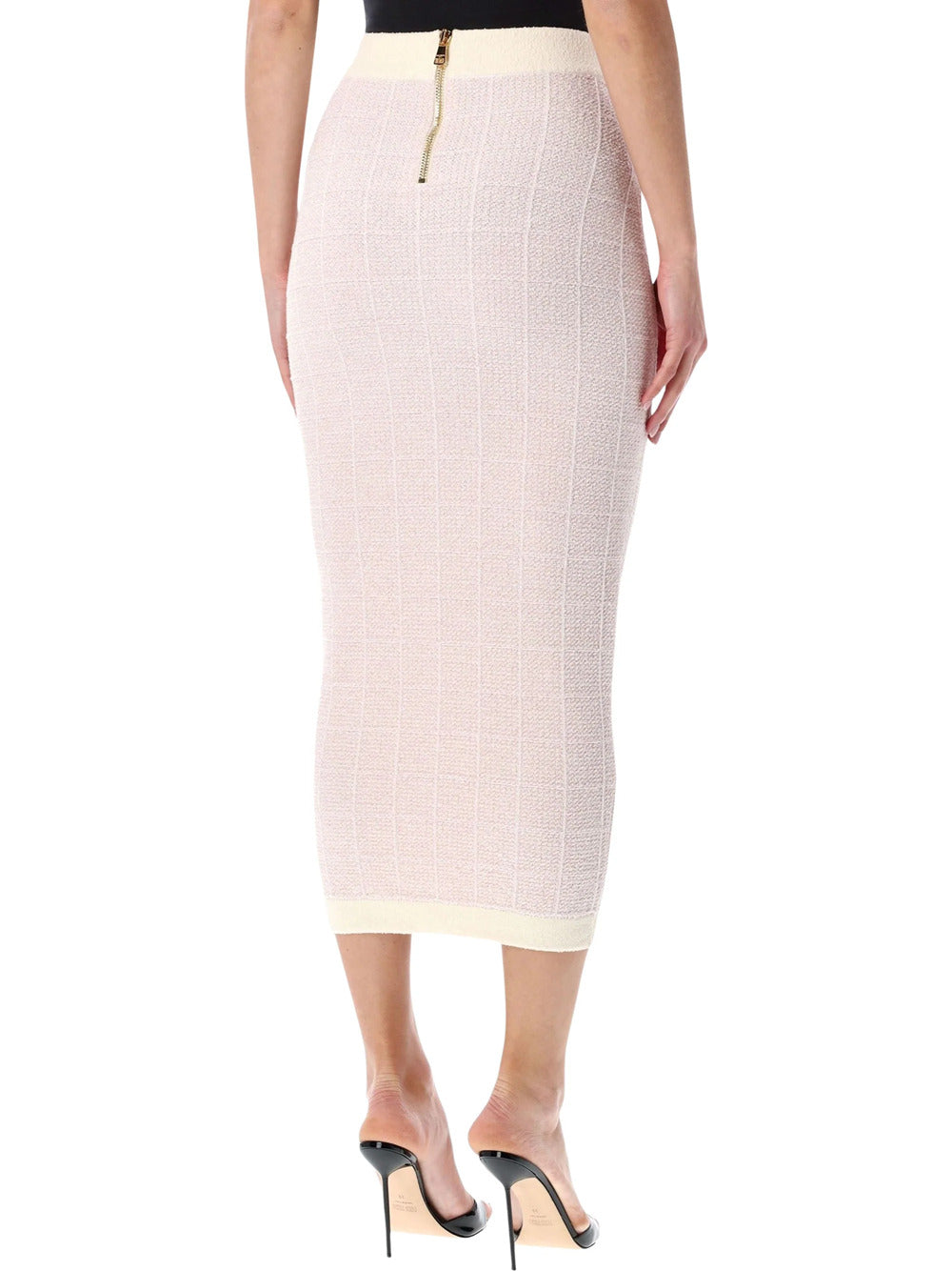 Balmain SKIRT - Pink & Purple | b9c57bf58e221ebc18e5870fb0140b7bbbcc21f1