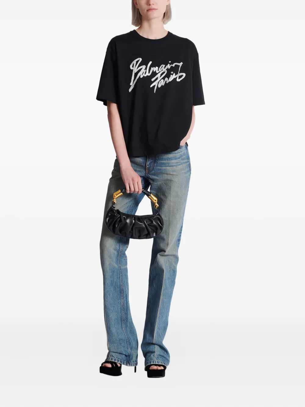 Balmain TSHIRT - Black | da3318edcbf656a76c878c86a0ea1adcc3fbcf09