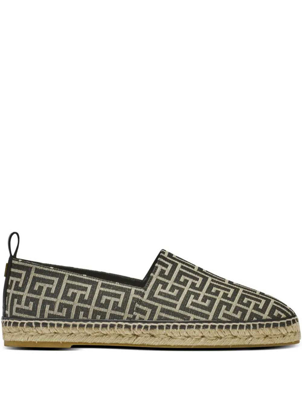 Espadrilles With Monogram Jacquard
