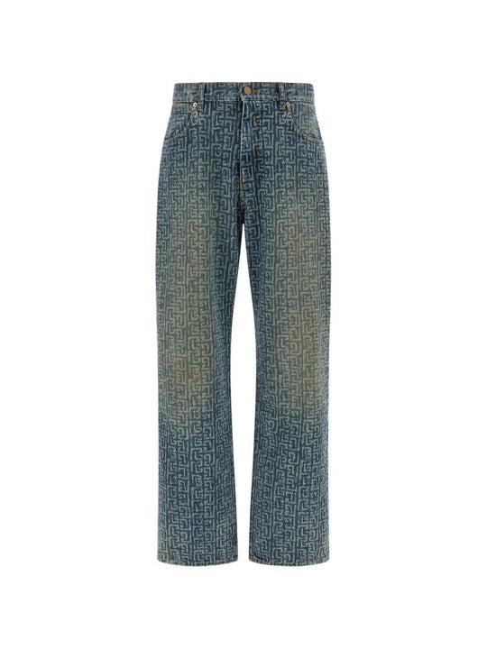 Faded-Effect Jeans
