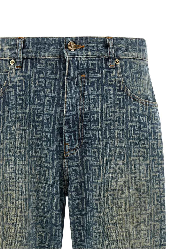 Balmain PANTS - Blue | 8eca83ec0911100bf5deb62bfcc07a5552f89b68