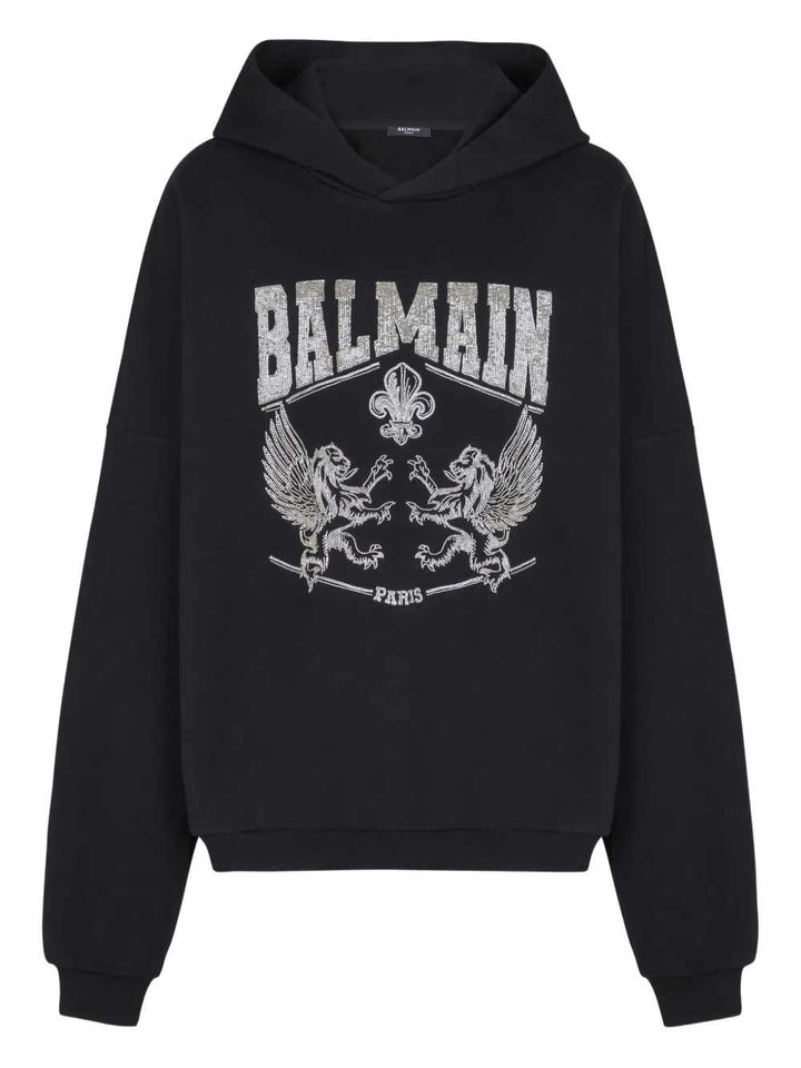 Balmain SWEATSHIRT - Black | 7bc53dee26c751b88fbfa8e65171343b317c0832