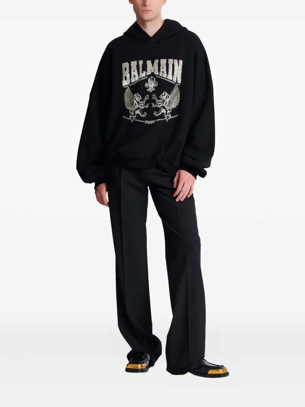 Balmain SWEATSHIRT - Black | 0dfd338bd886f35ce58b6d57f5530f03015ede0e