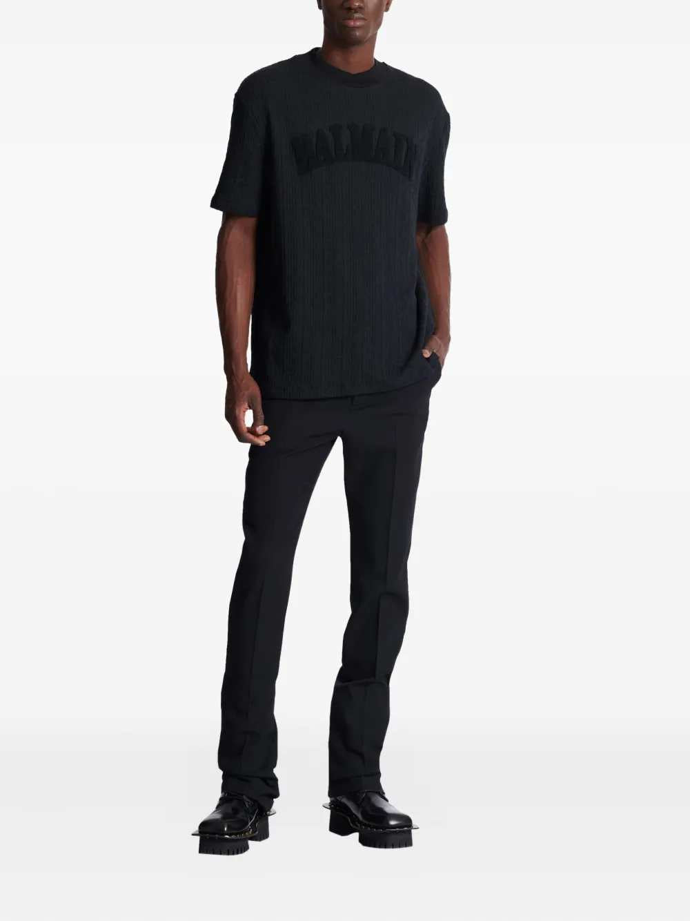 Balmain TSHIRT - Black | cb1716505849381da0d23daf0b621b4e63ad5306