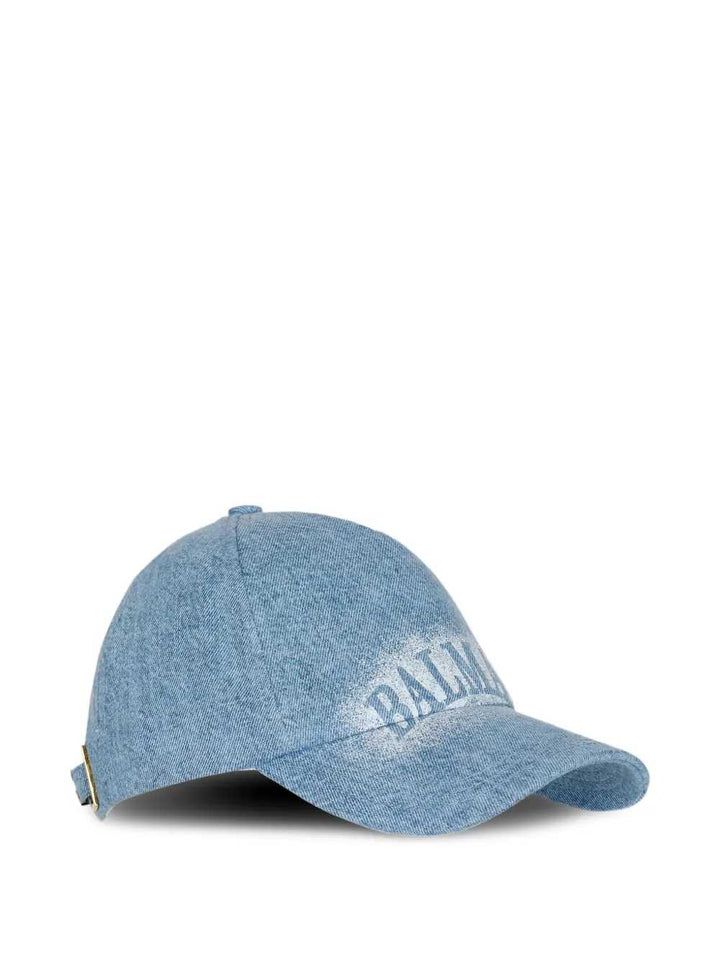 Balmain HAT - Blue | 233224b27613742f4a702c7a2106c59bd7e2fc28