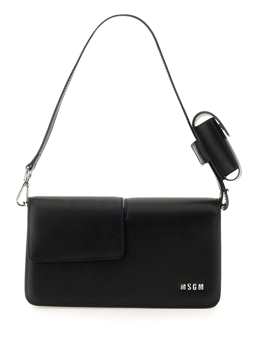 MSGM Shoulder Bags - Black | Wanan Luxury