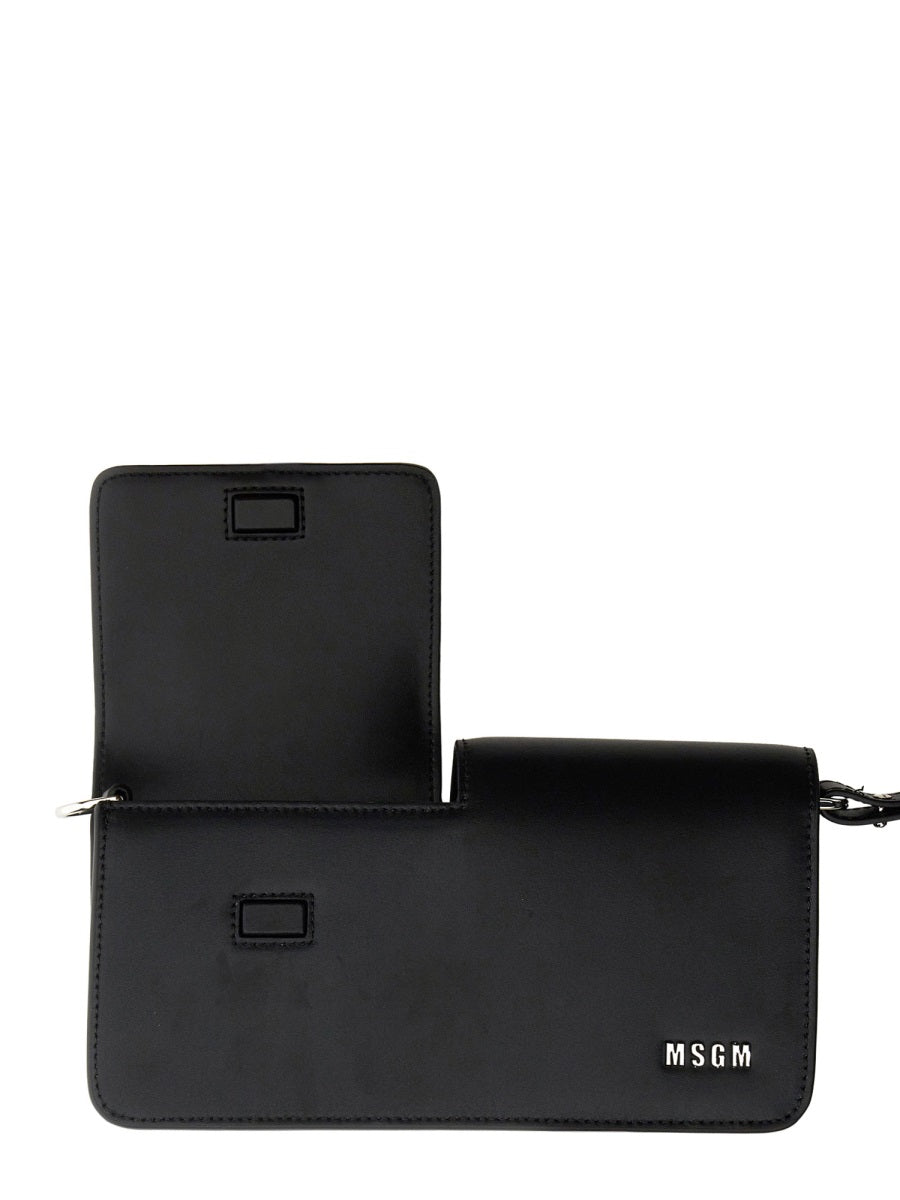 MSGM Shoulder Bags - Black | Wanan Luxury