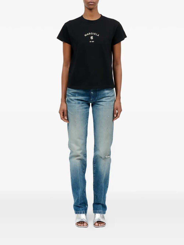Mm6 Maison Margiela TSHIRT - Black | 6f632032562c53d0a5988d2200c7f3ffed4ae67c