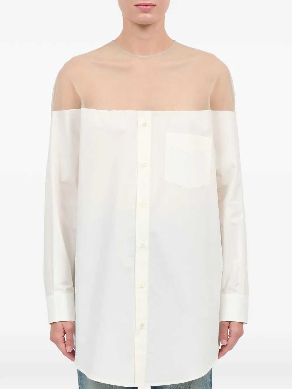 Mm6 Maison Margiela TOP - White | 98b035507fb539d391dc92b37f21daed621037af