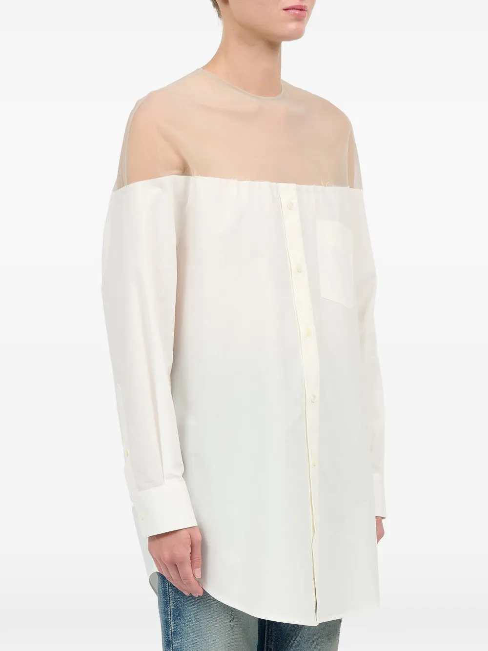 Mm6 Maison Margiela TOP - White | bc1de887a46e05811efe83a84dd0d6b5207afa95