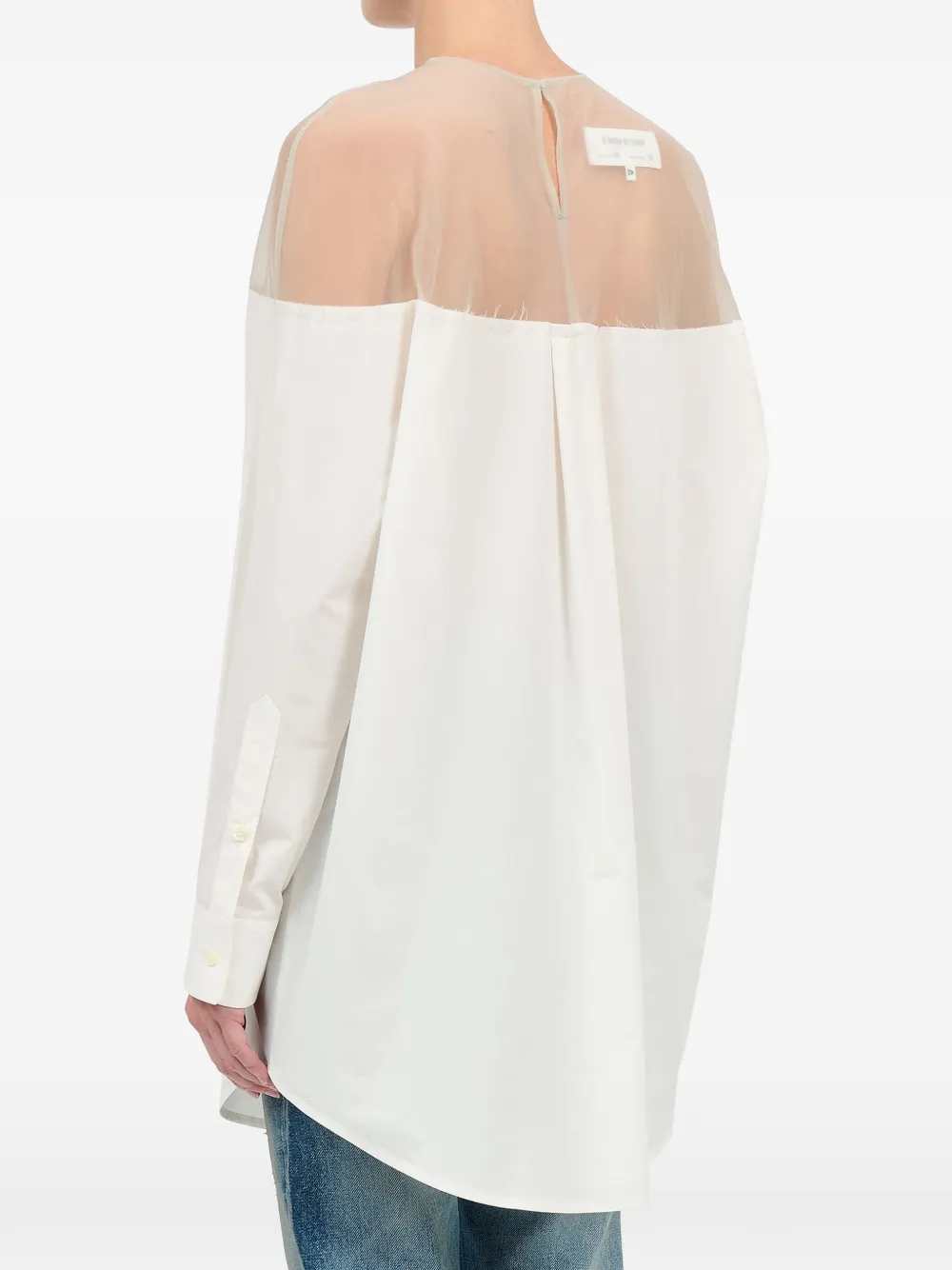Mm6 Maison Margiela TOP - White | 213fa57b9b5dd2f9008f5939d94b9f6e8cecb7c2
