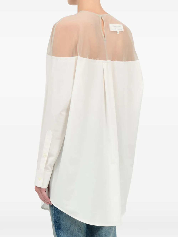 Mm6 Maison Margiela TOP - White | 213fa57b9b5dd2f9008f5939d94b9f6e8cecb7c2