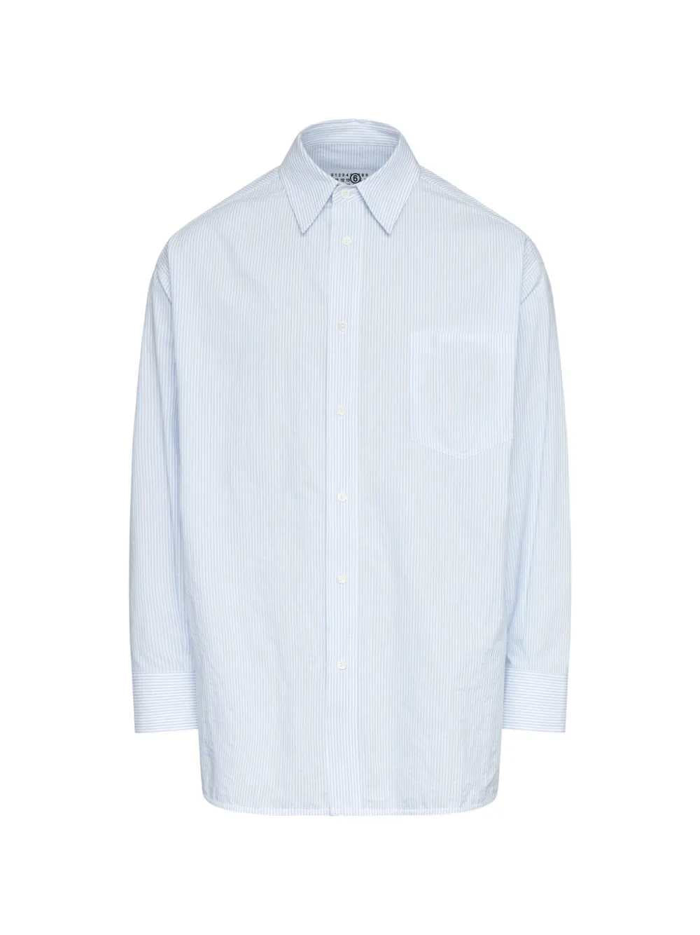 Mm6 Maison Margiela SHIRT - Blue | a8e25d6283e5a3a775b65f7205570cc5d1d7418a