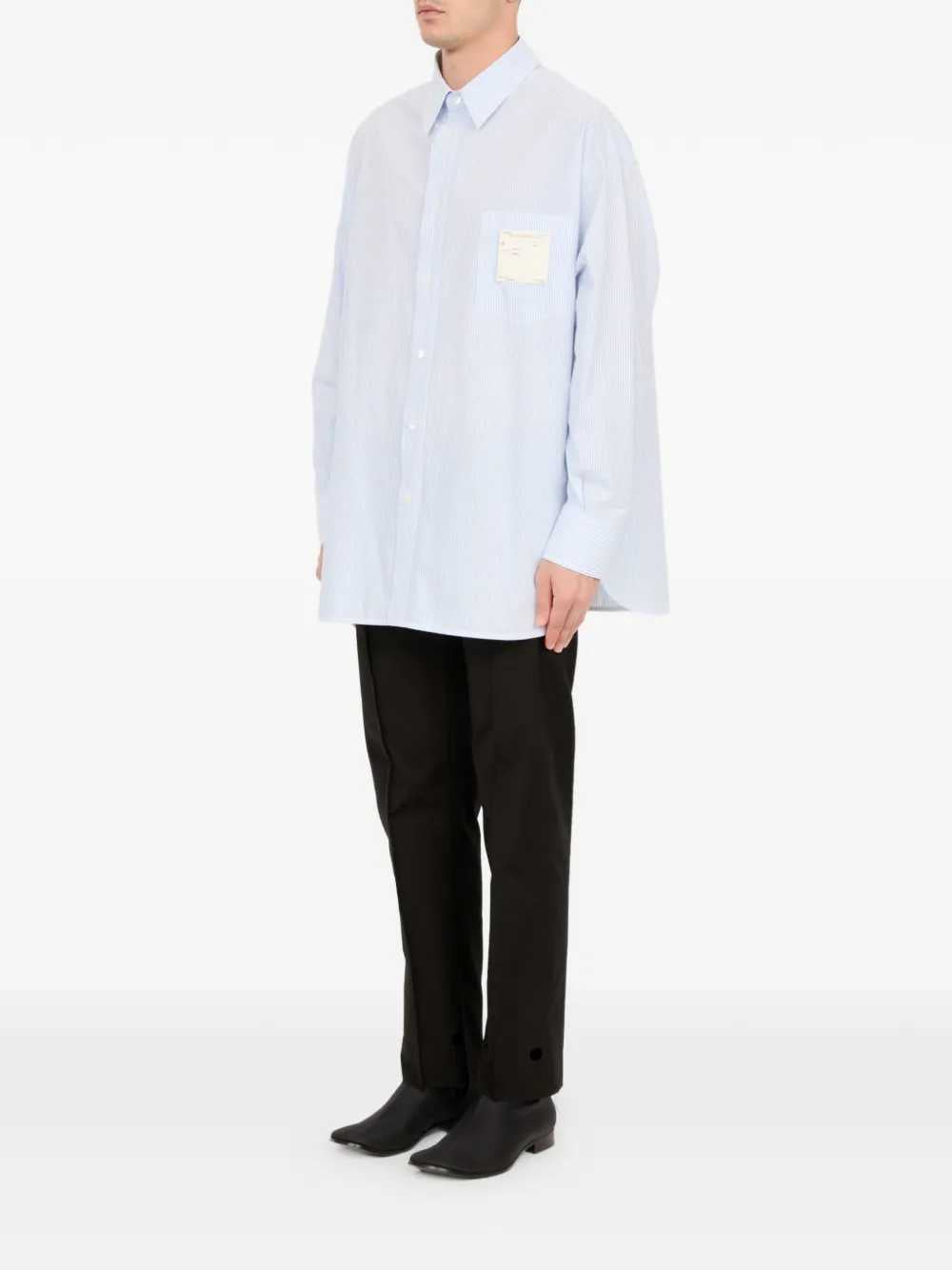 Mm6 Maison Margiela SHIRT - Blue | d956092e82cf5f28cf93250e2c1d7eb7c787fcc2