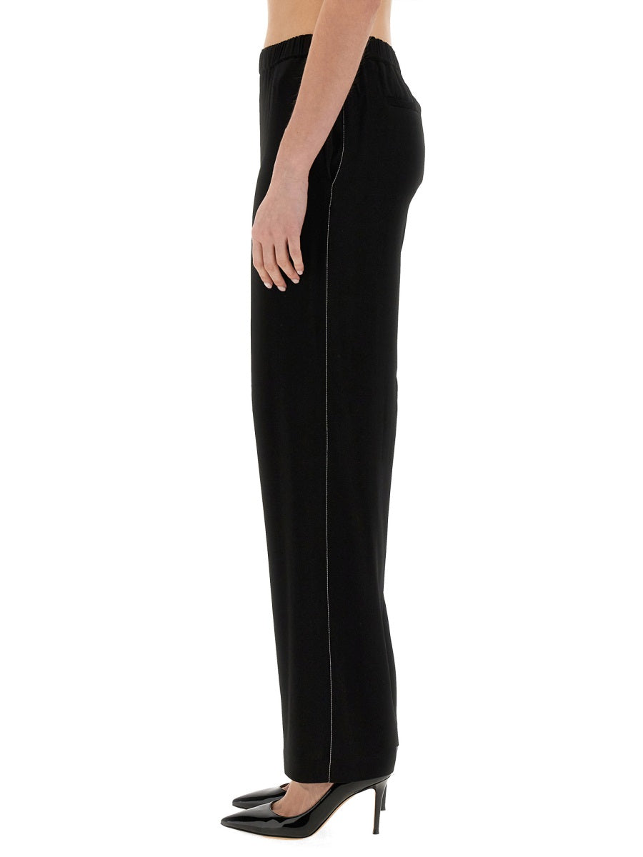 Fabiana Filippi Pants - Black | Wanan Luxury