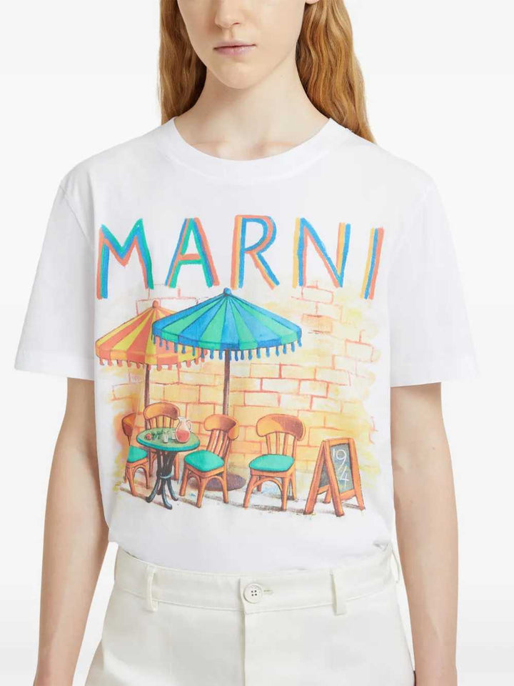 Marni TSHIRT - White | 3b543abad3dc197af7574ccbb165c87618afd0d3
