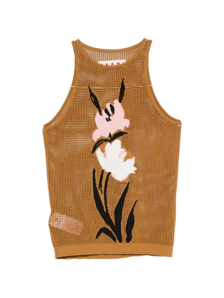 Marni TOP - Brown | ba5987cf852634f5f13c38e04b4e61a8447d3b18