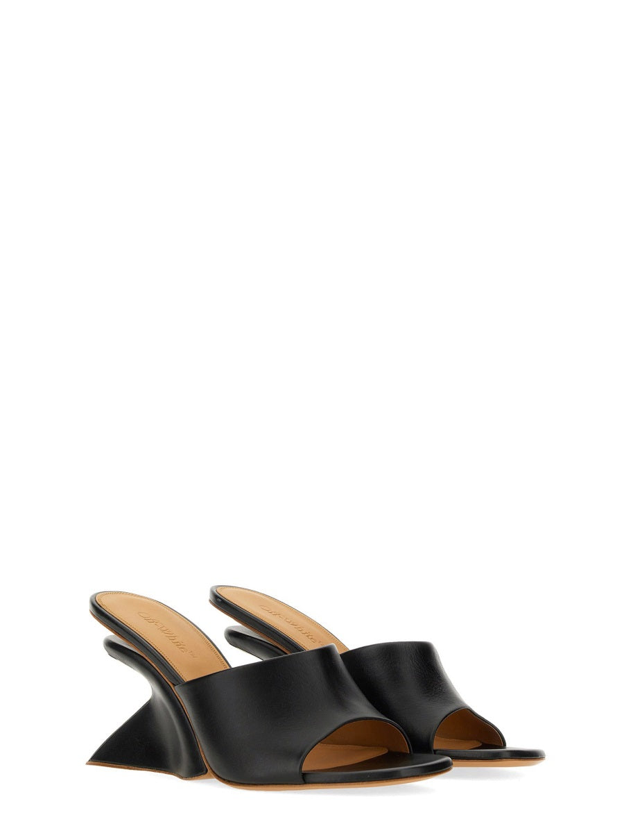 Off-White Wedges - Black | Wanan Luxury