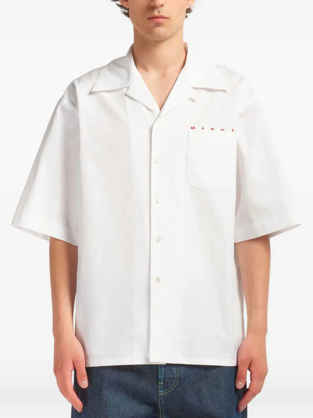 Marni SHIRT - White | bbddbd335df9c8f2c9e768e1aa6bb33c18a794d7