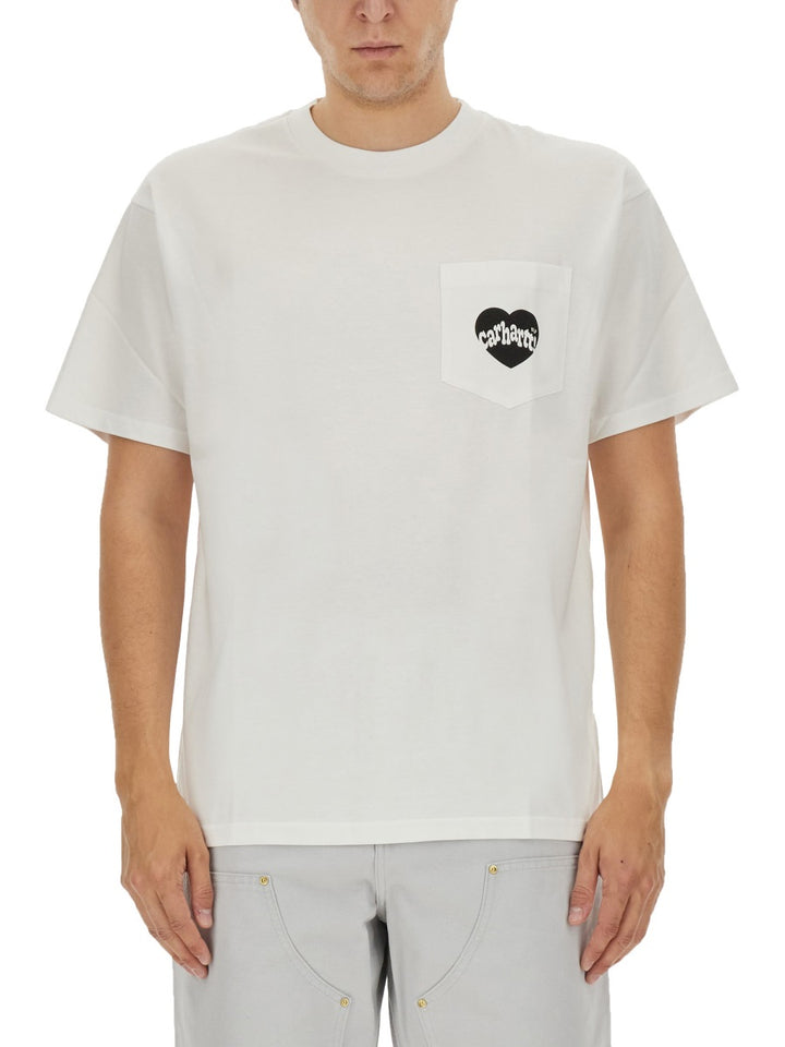 Carhartt Wip T shirts - White | Wanan Luxury