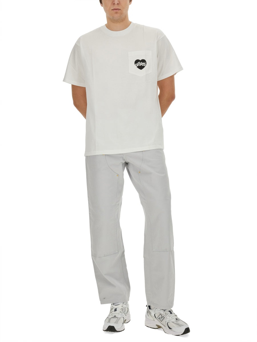 Carhartt Wip T shirts - White | Wanan Luxury