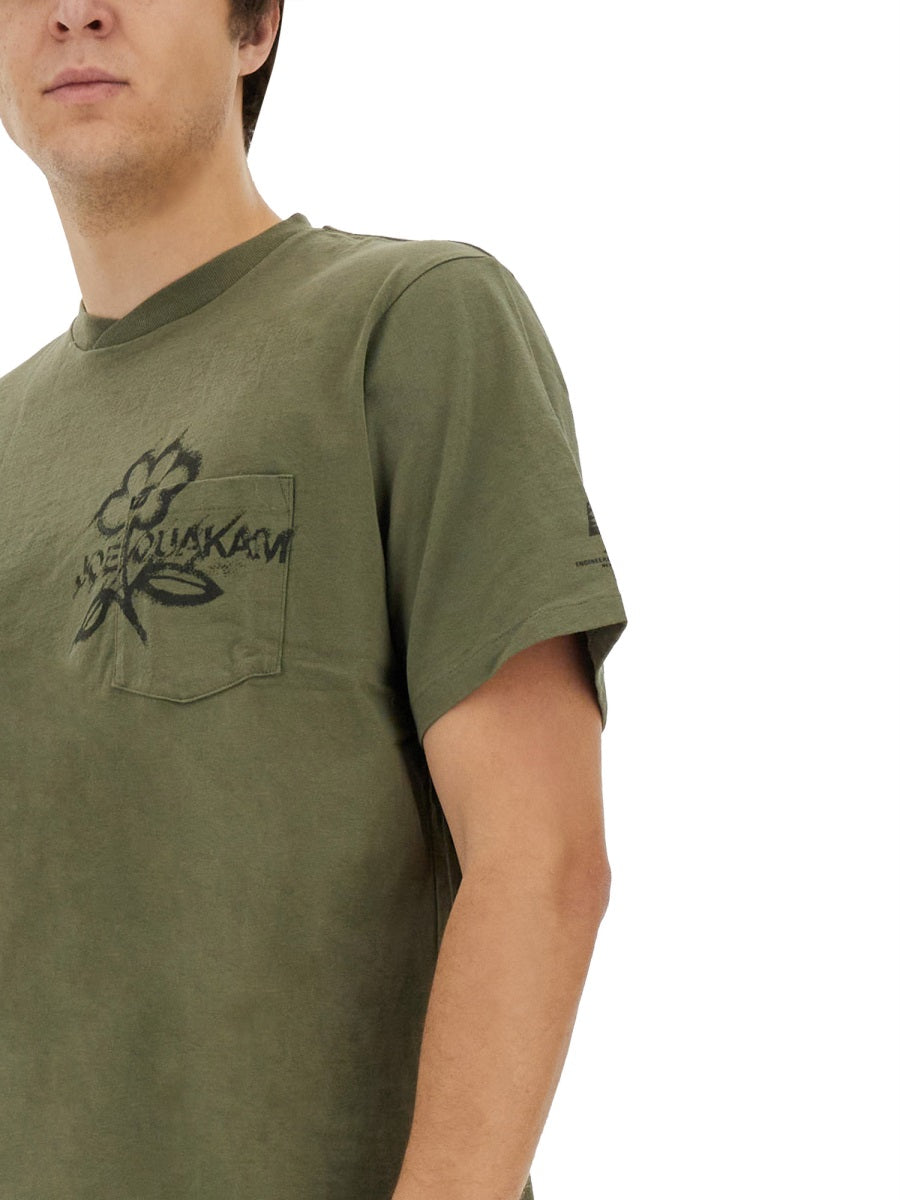 Engineered Garments T shirts - Green | Wanan Luxury