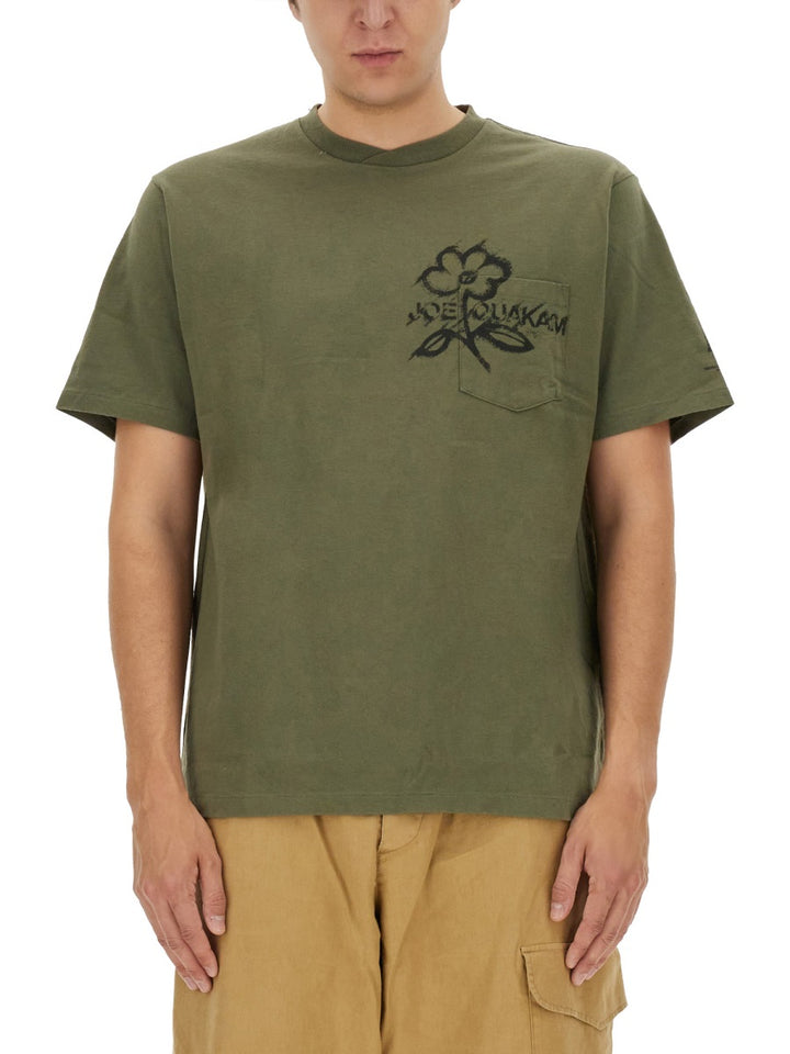 Engineered Garments T shirts - Green | Wanan Luxury