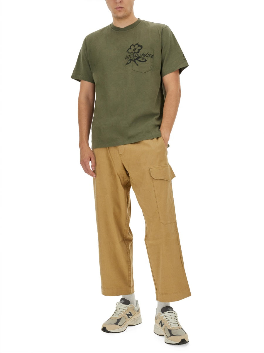 Engineered Garments T shirts - Green | Wanan Luxury
