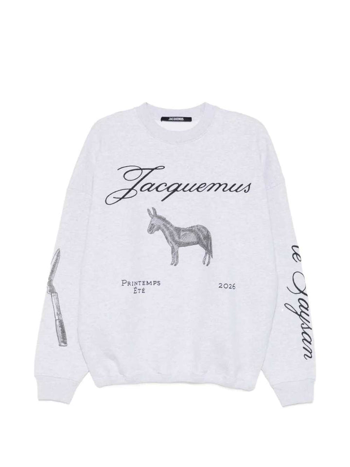 Jacquemus SWEATSHIRT - Grey | 2460bcc495b70bf2254fdbb9fdb50c92c20e7e8f