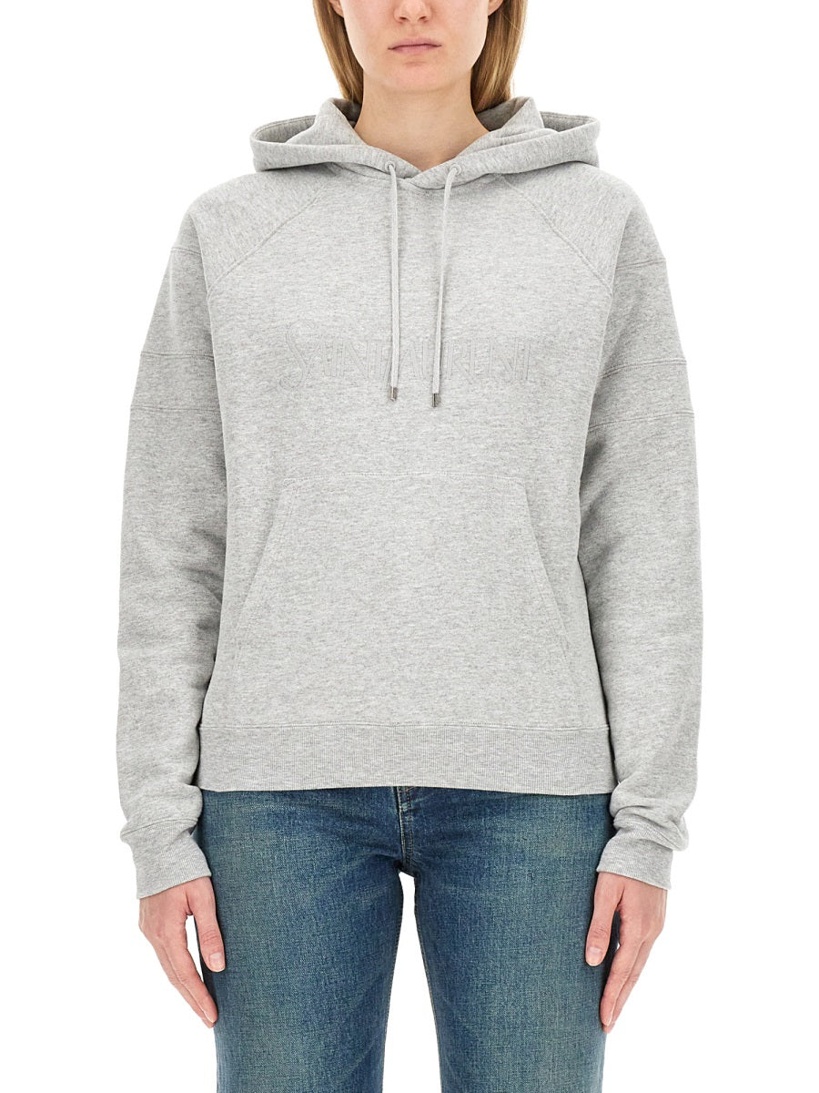 Saint Laurent Sweatshirts - Grey | b7adf7663875cf8ba3c7250b963a452da4bd9814