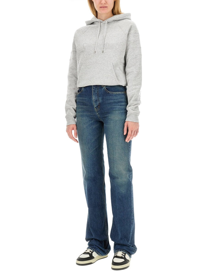 Saint Laurent Sweatshirts - Grey | 01b76940c0bc642098c465e35d948938678b76d7