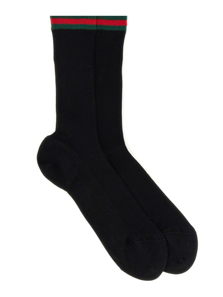 Gucci Socks - Black | Wanan Luxury