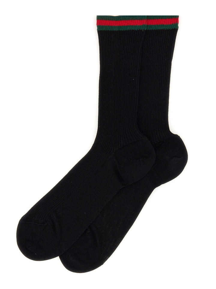 Gucci Socks - Black | Wanan Luxury