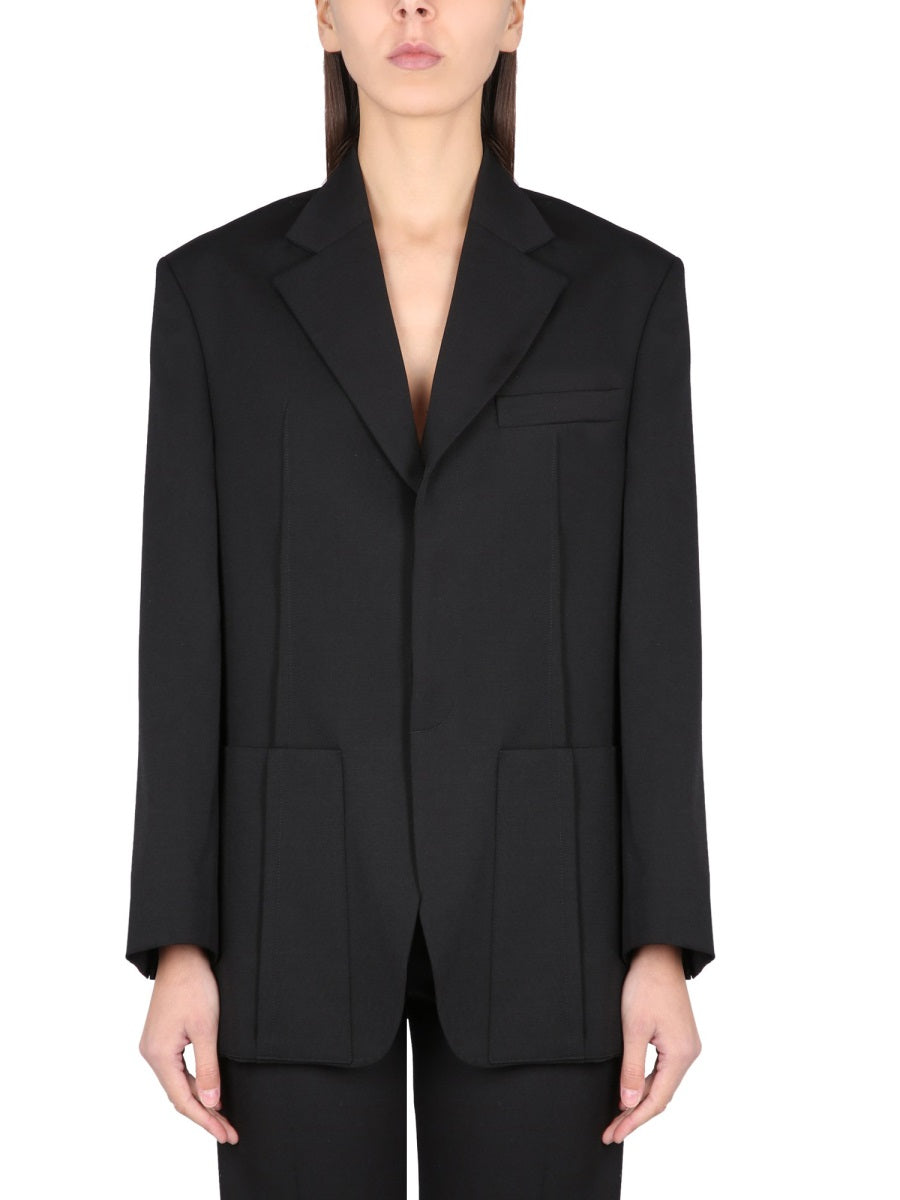 Jacquemus Jackets - Black | b893942b29e3d22ceeb665df58df176c4ac37dda