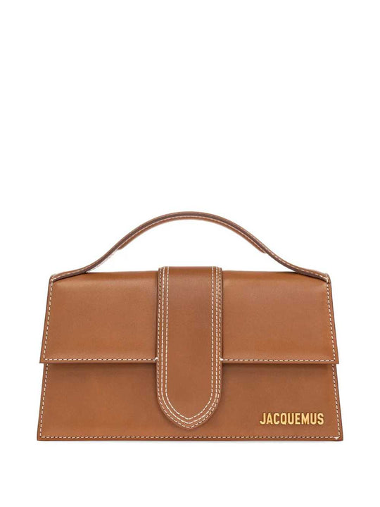 Big Bambino Leather Top Handle Bag