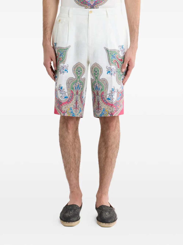 Etro SHORTS - White | d0f42c095e98faa3208c4d54880cae1affc33452