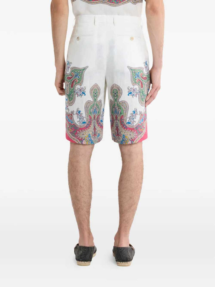 Etro SHORTS - White | 372d288579af013dc3a09c95af562bb1915a3cd3