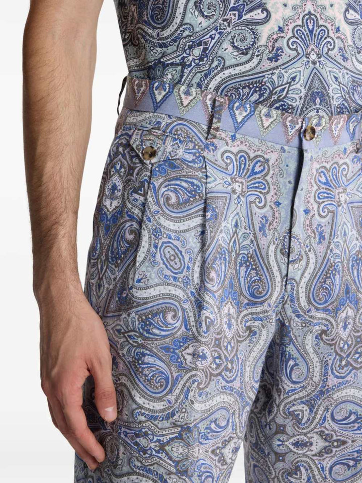 Etro SHORTS - Blue | cdb3a74cd39c187142eeb3b01993f2bad5d496ae