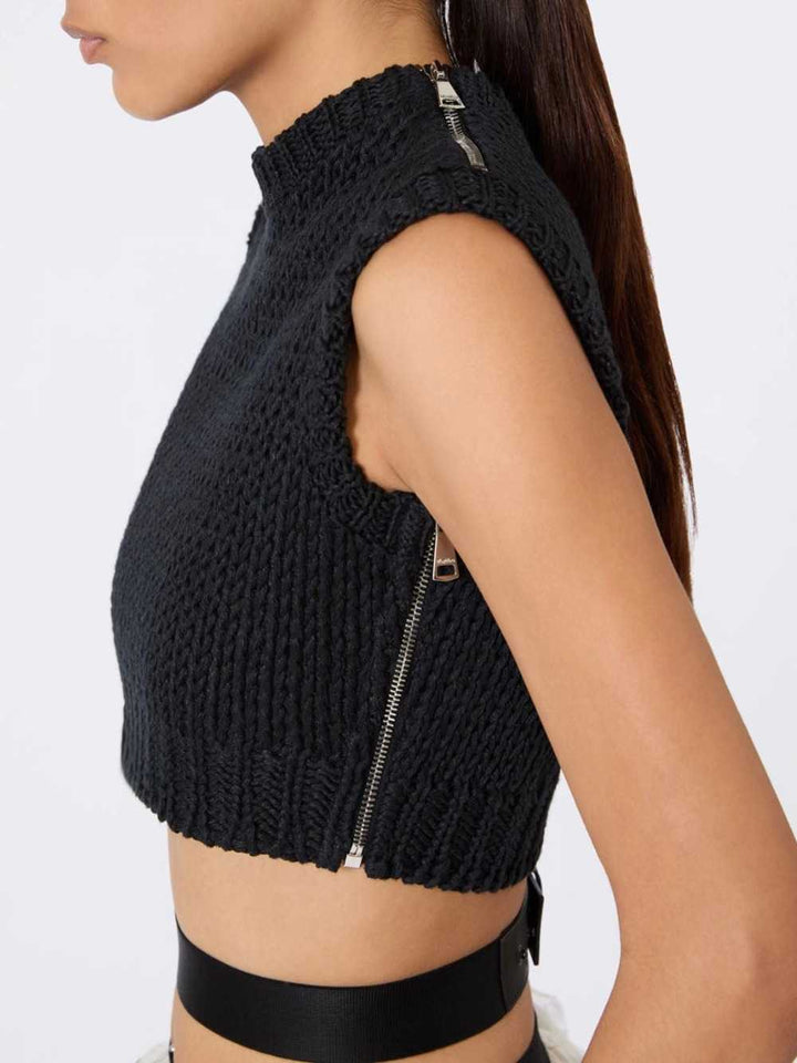Max Mara TOP - Black | 476dd36423d095273de7e1fe26b7f67adbde3757