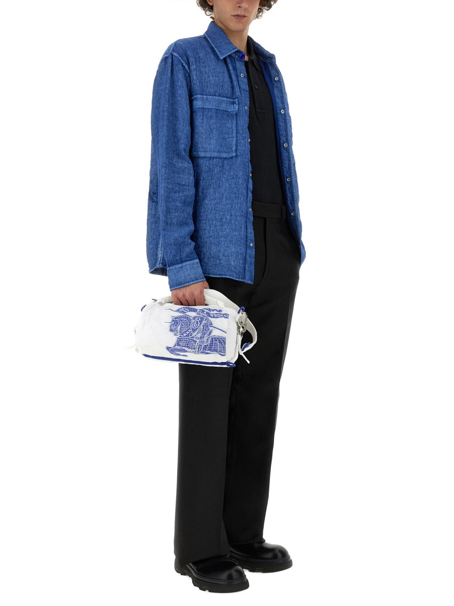 Burberry Shirts - Light Blue | Wanan Luxury