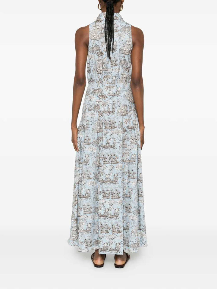 Staud DRESS - Blue | 7908f17d6ab364c14e25c9763d1febea3767089a