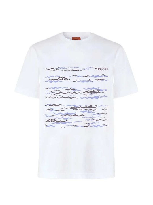 Wave Print T-Shirt