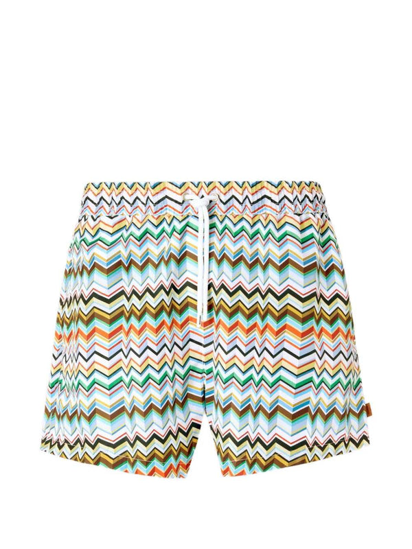 Swimsuit With Zigzag Pattern